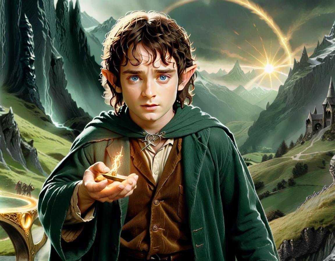 Lord of the Rings Wizard Casting Magic