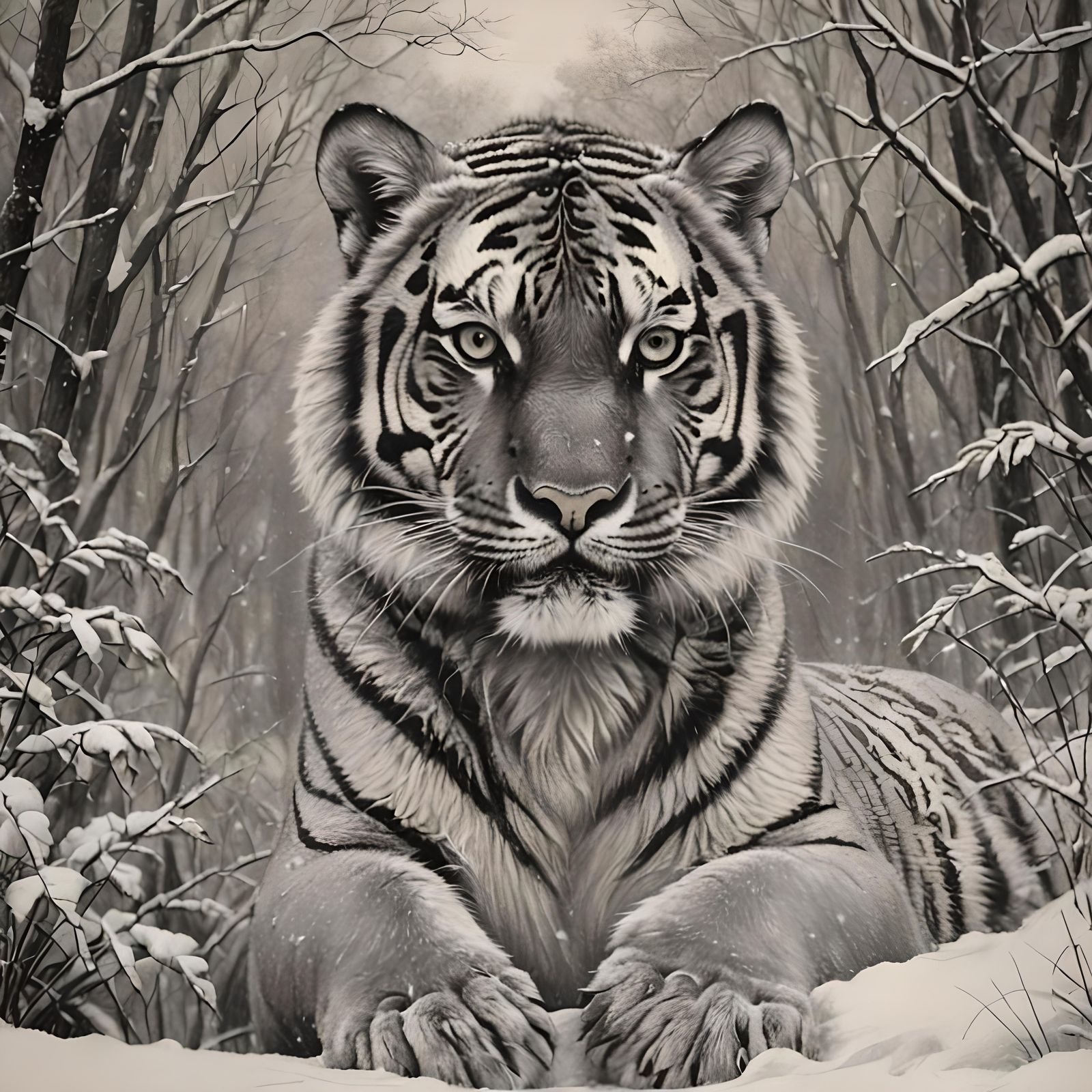 Snow Tiger