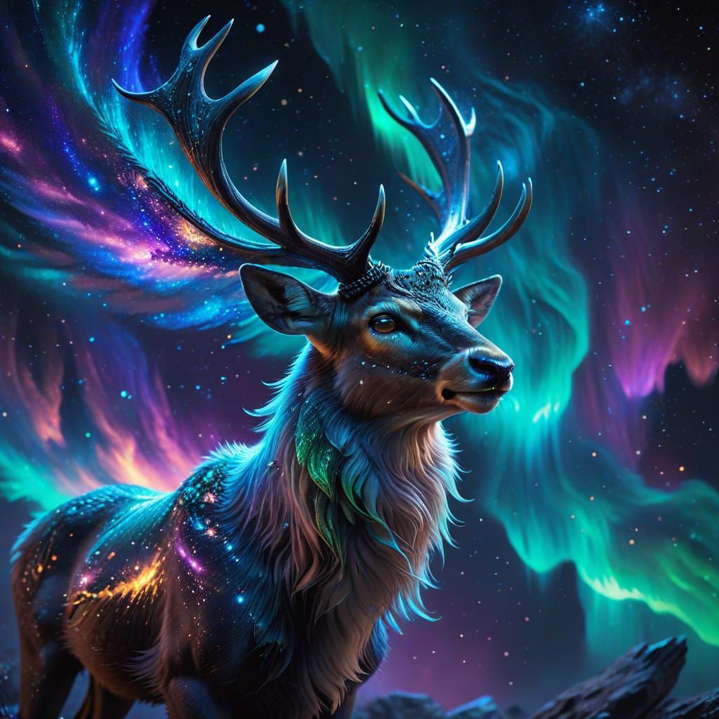 Mystical deer