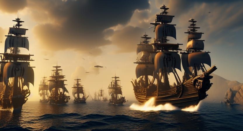Pirate Invasion Fleet