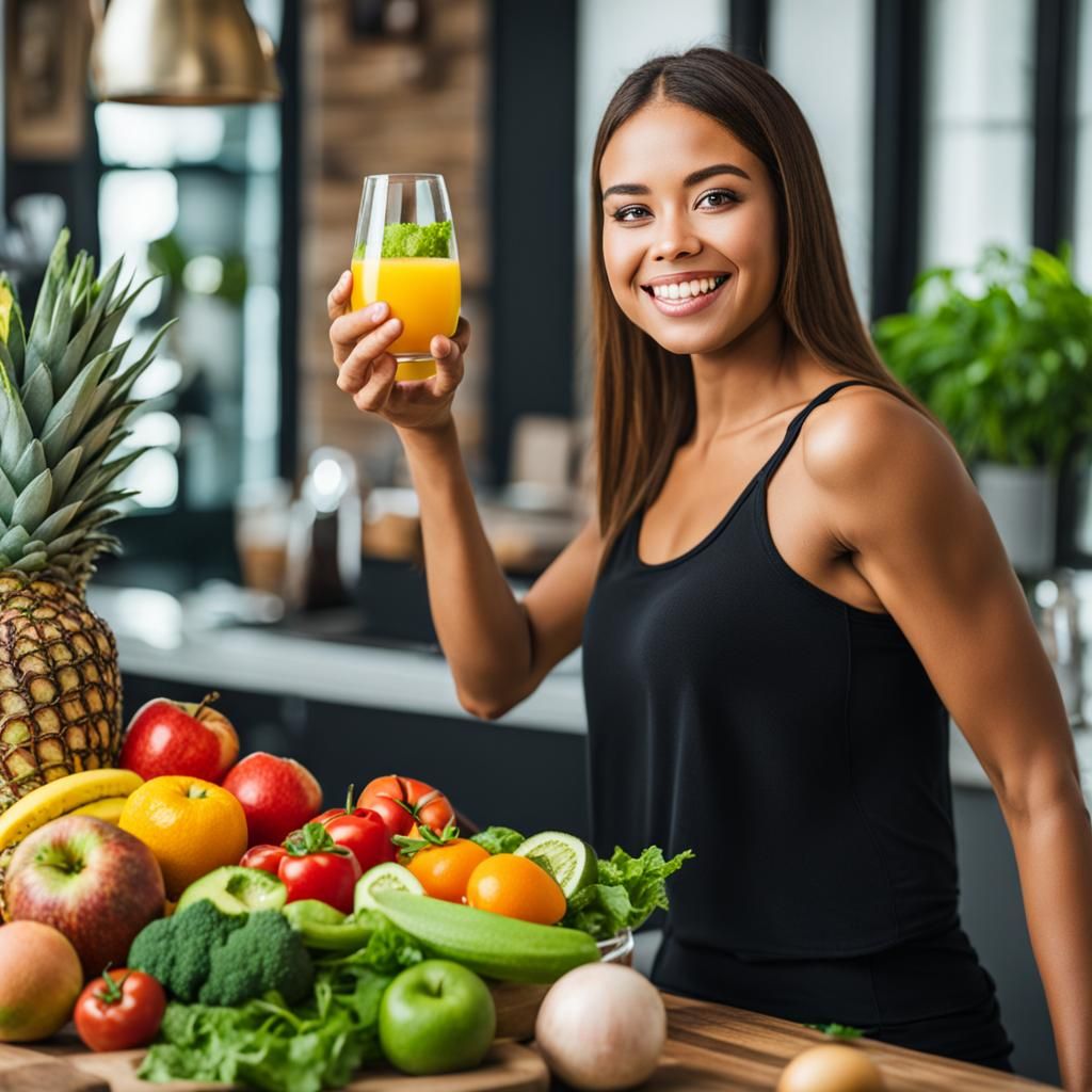 Woman's Diet Transformation: A 'Glow Up' Journey