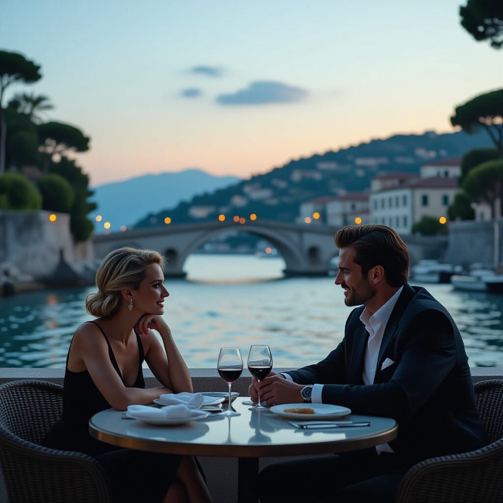 La Dolce Vita: Cinematic Film Still in 35mm