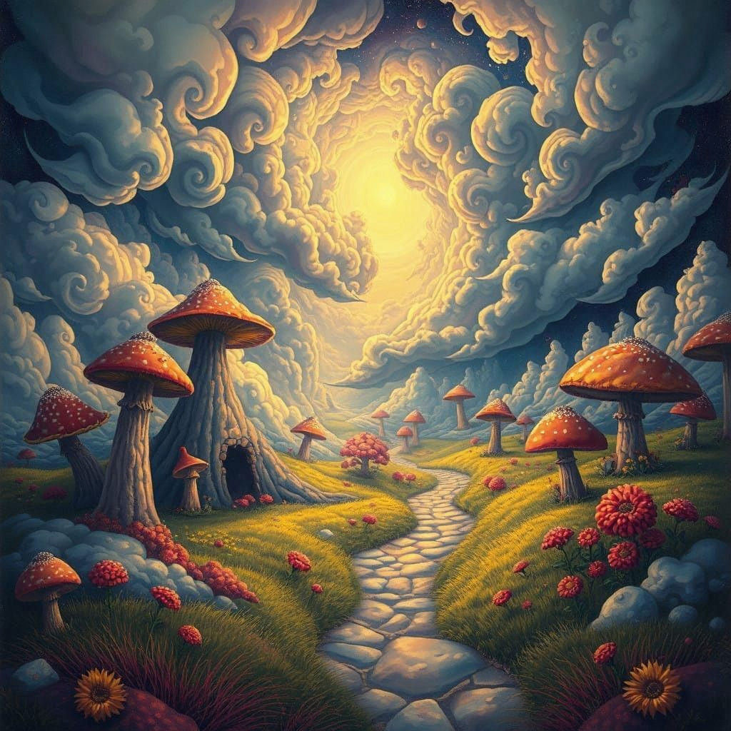 Surreal Wonderland Awe Inspires