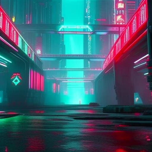 A bridge at the oustside of the city