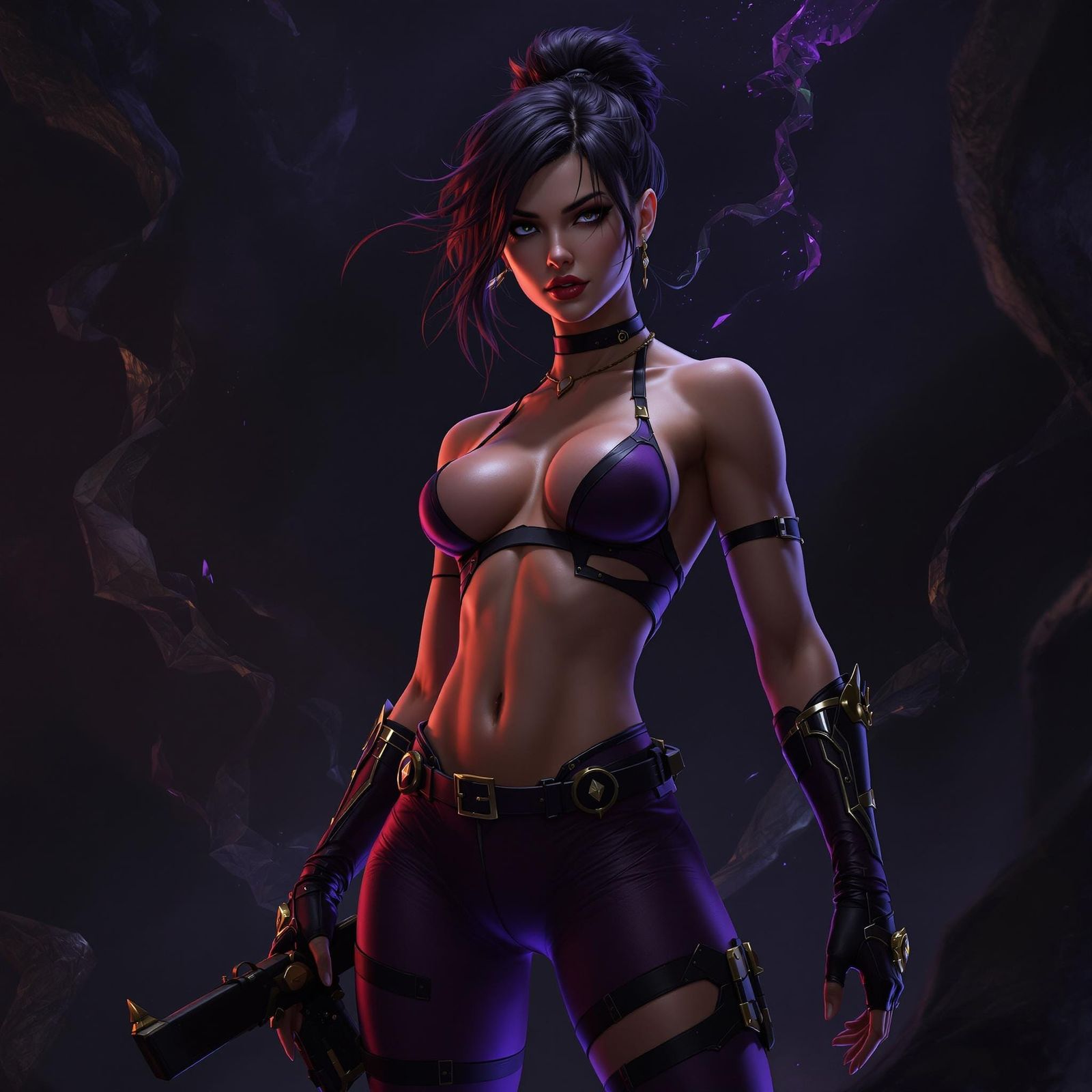 Maxine Caulfield in High Fashion, Mystical Backdrop