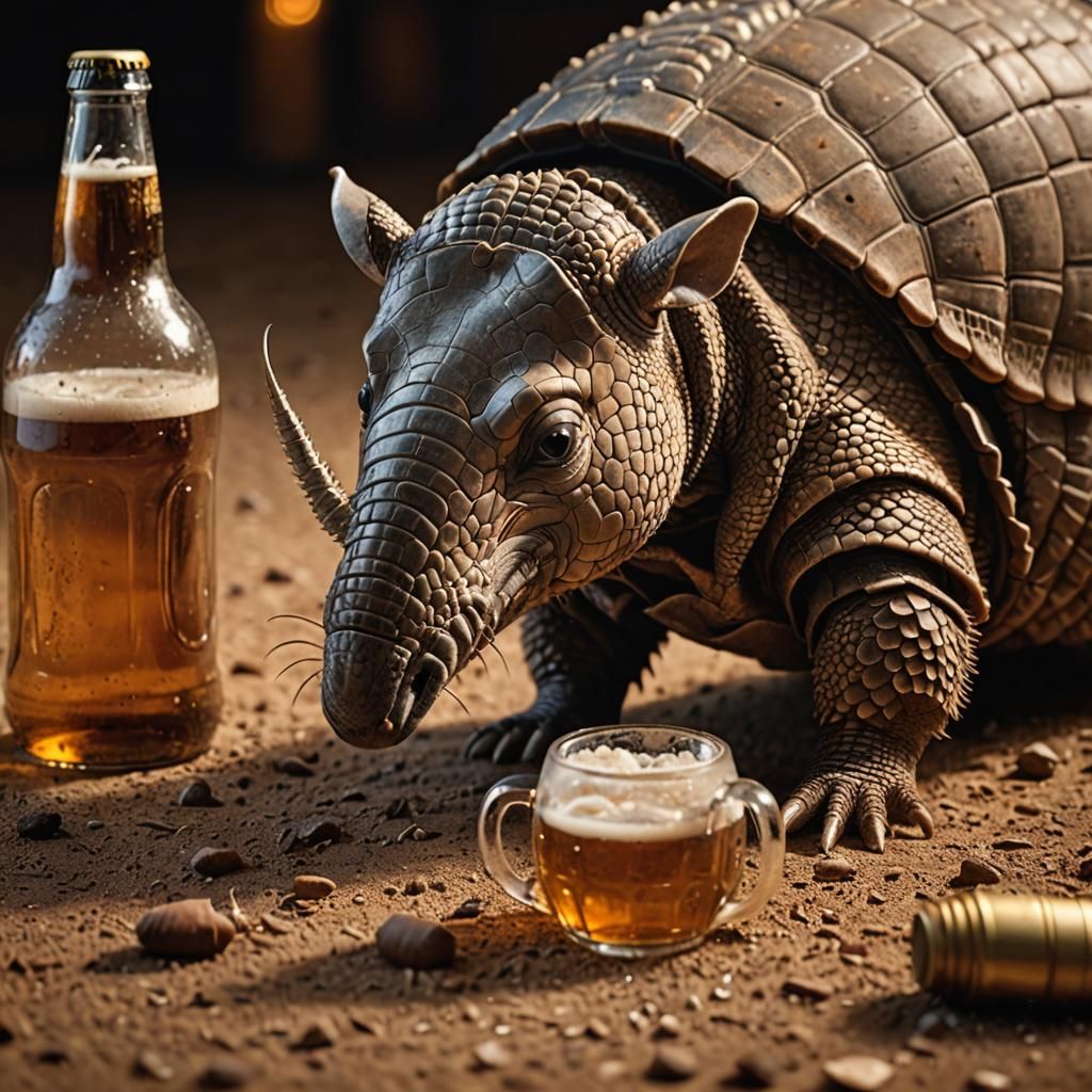Partying Armadillo