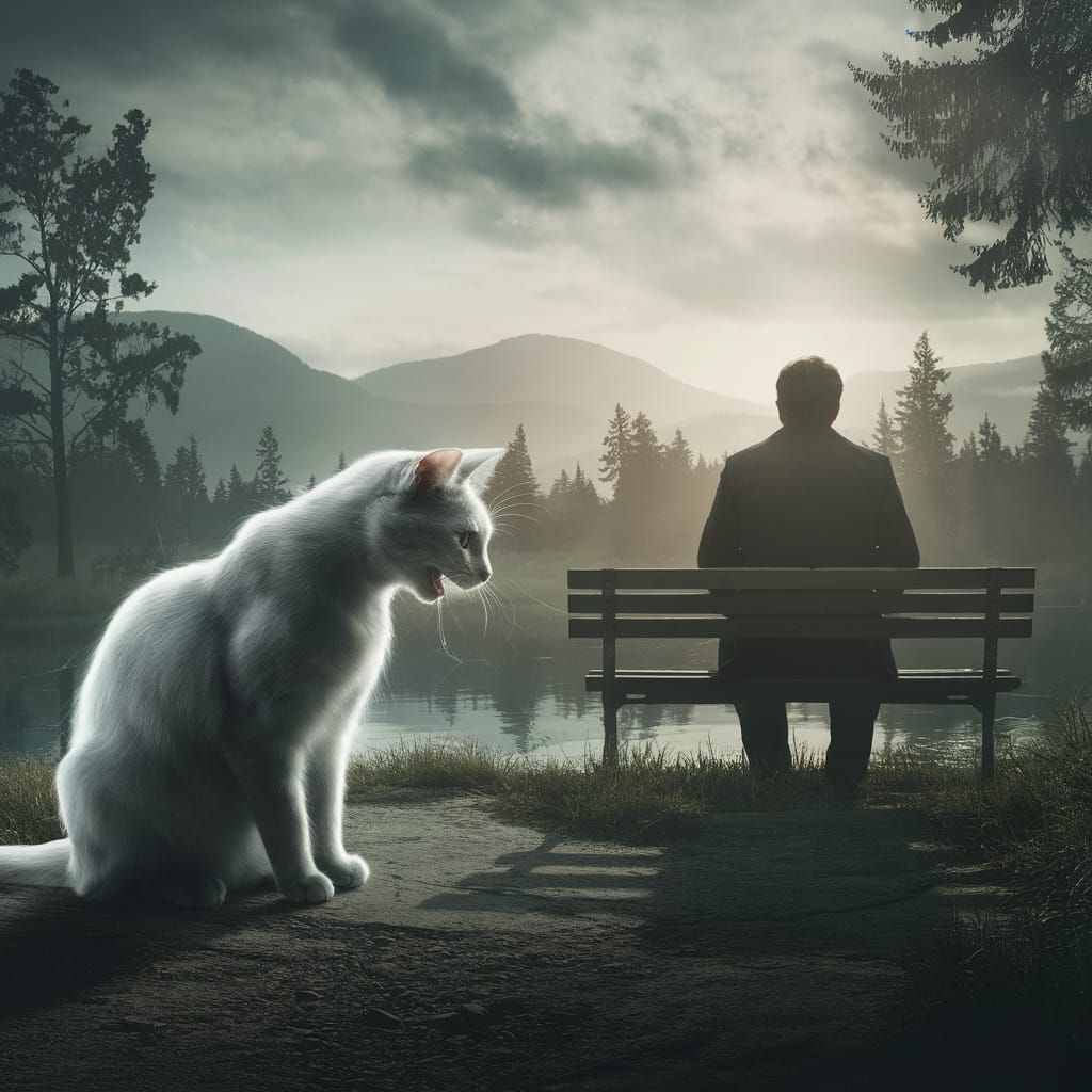 Ghost Cat Crying for Deceased Owner