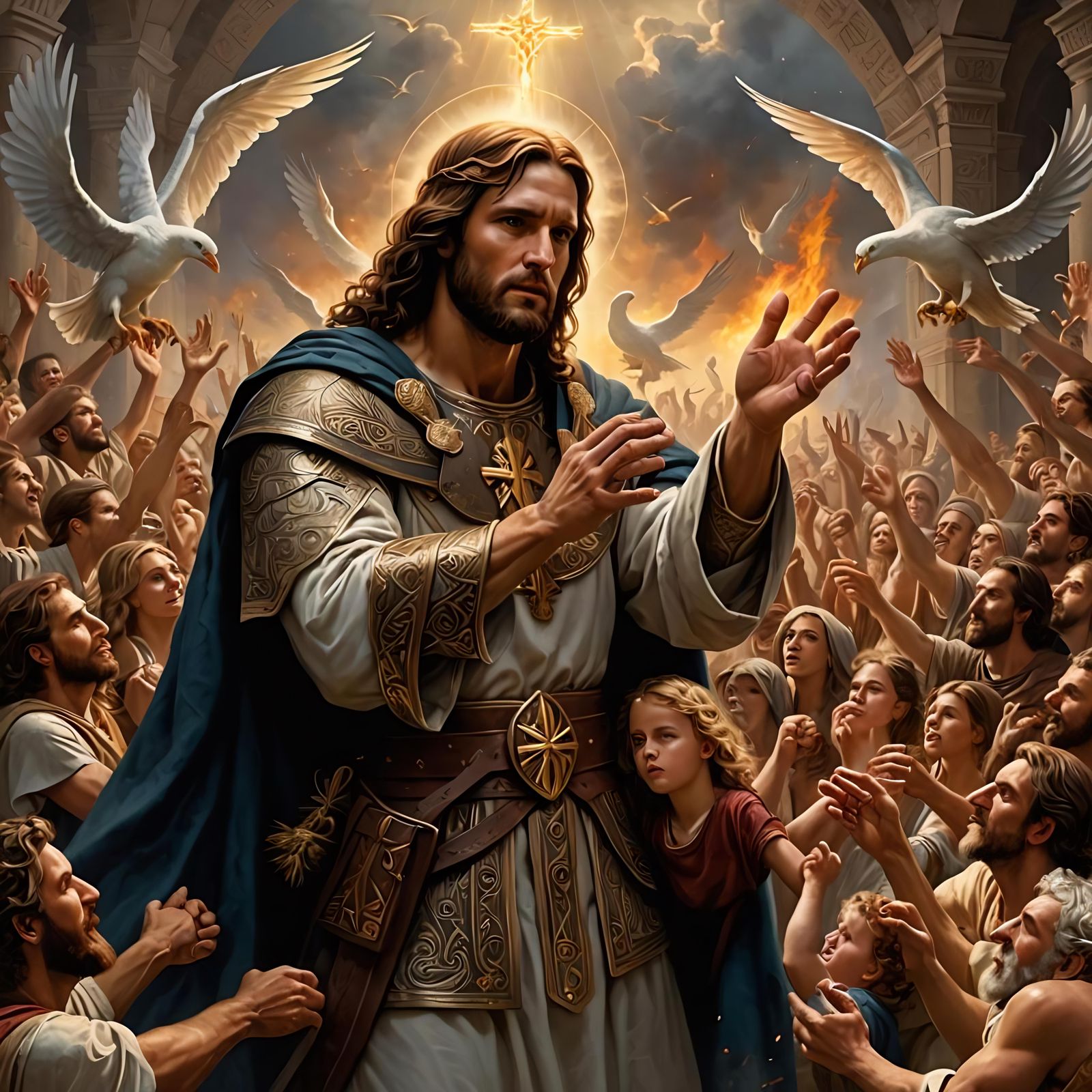 Eternal Life: Detailed Digital Artwork