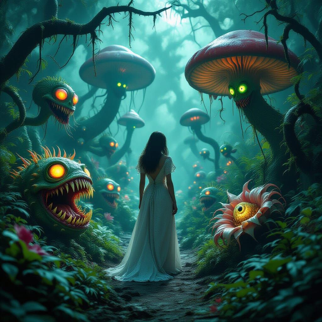 Princess of the creepy garden