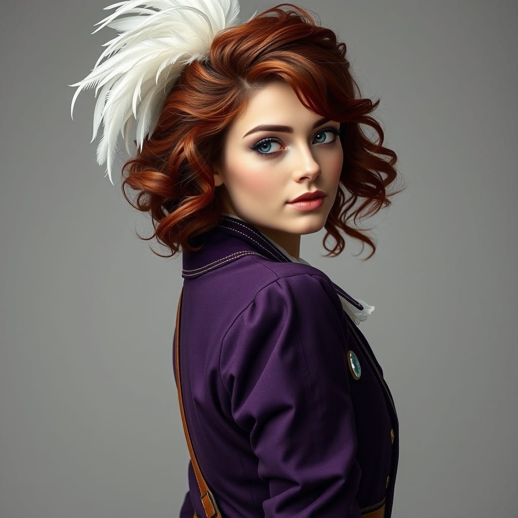 aubergine pirate queen