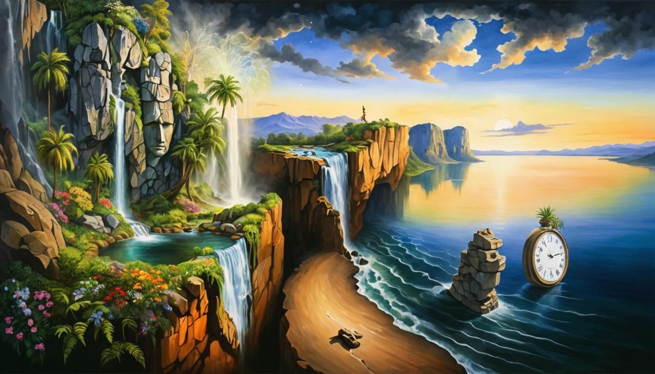 Surreal Autumn God Reveals Winter Landscape