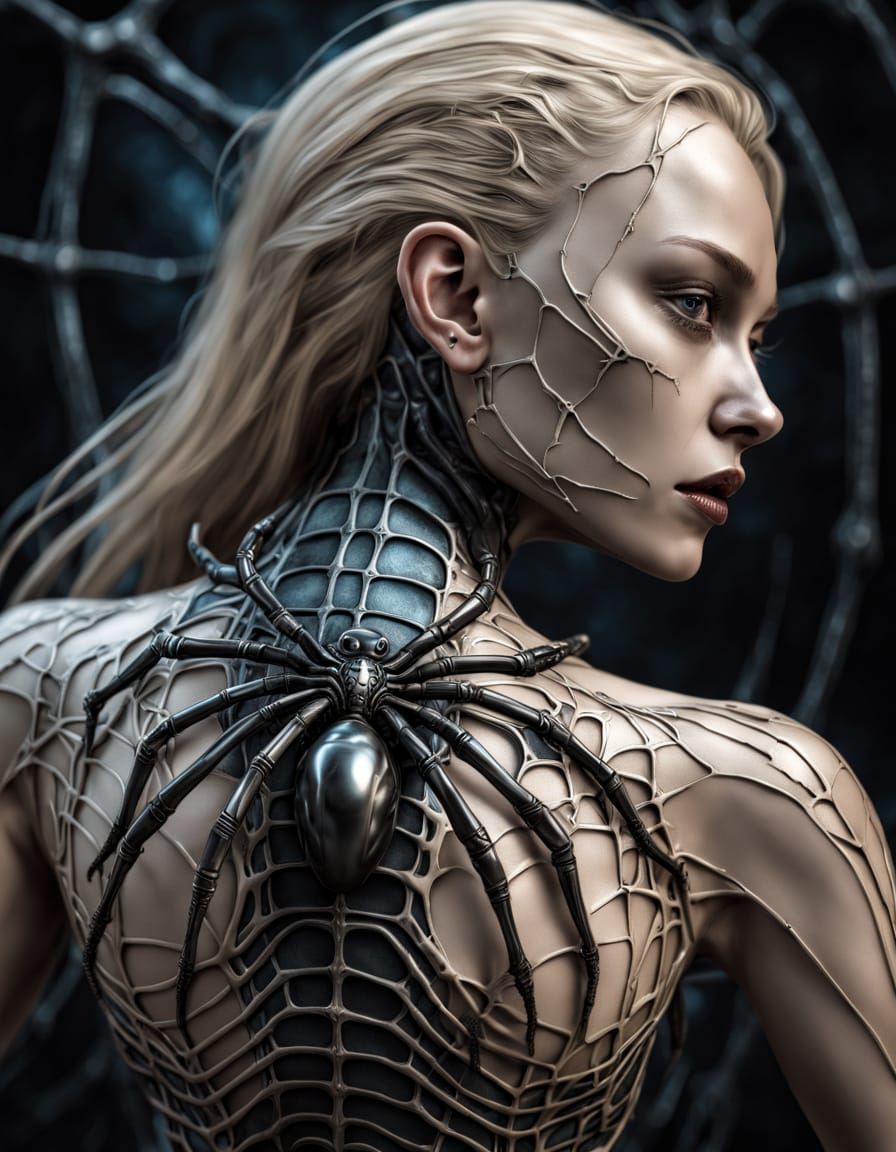Biomechanical Beauty in Dark Art