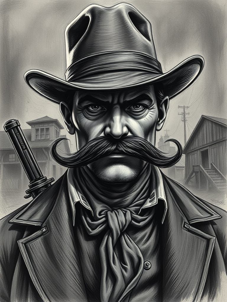 Aggressive moustache