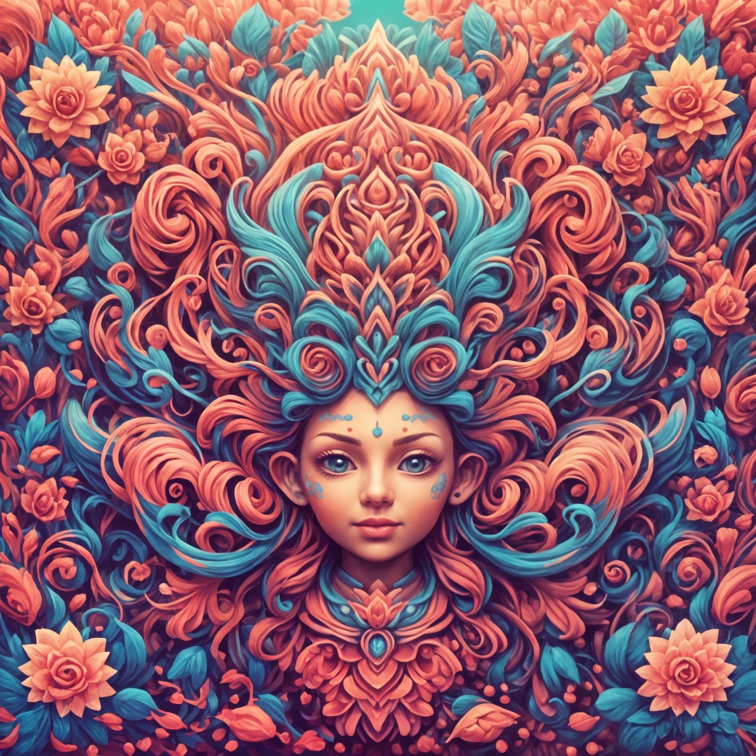 Horizontally Symmetrical Employee of the Month Design