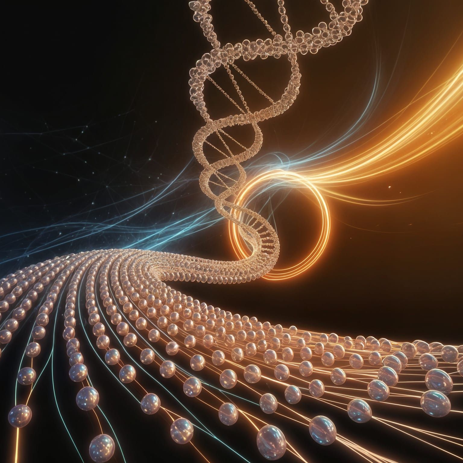 Quantum Portal of Rainbow Tears in Geometric Reality