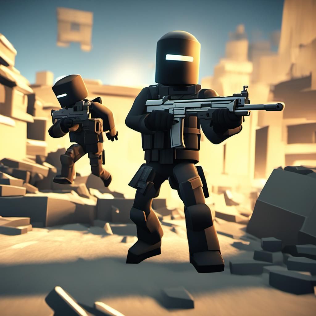 Roblox Phantom Forces Game Scene