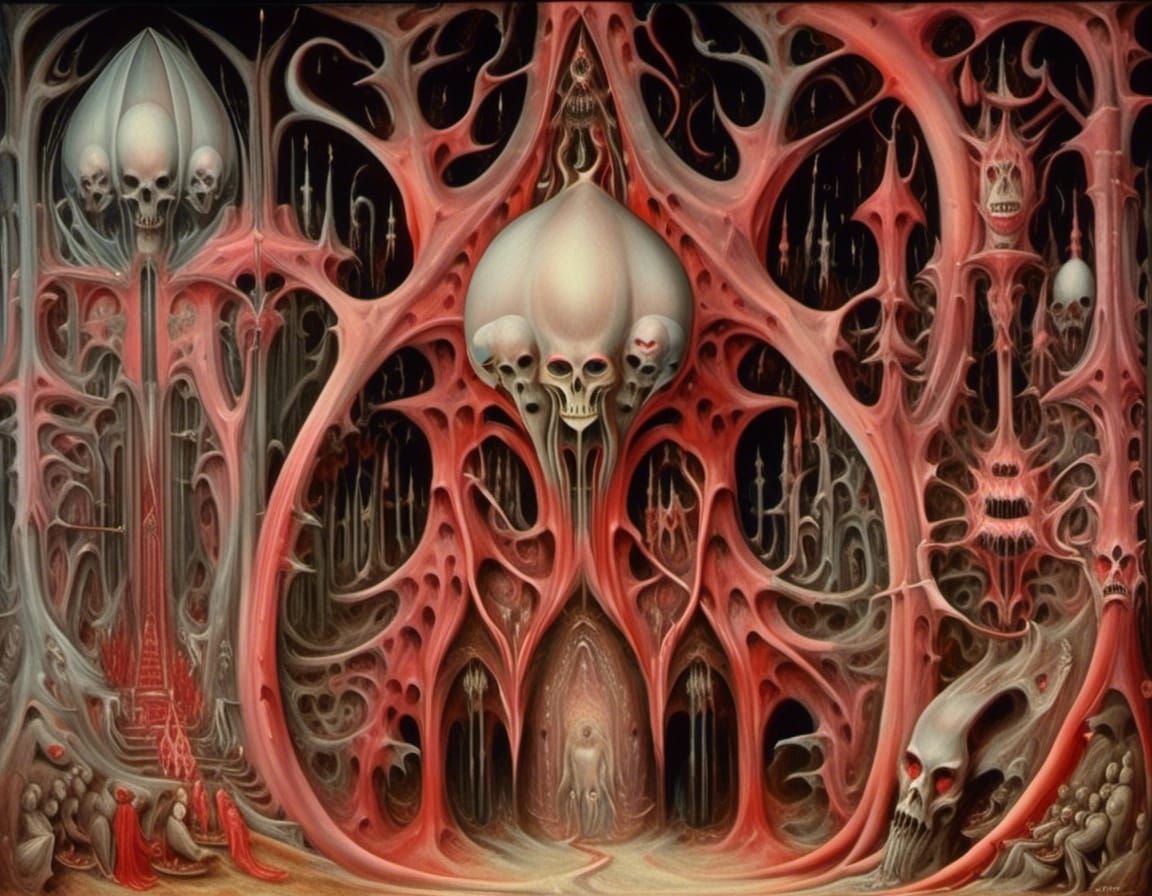 Vlad Dracul's Forest: Otto Rapp, Bosch, Giger & Klimt