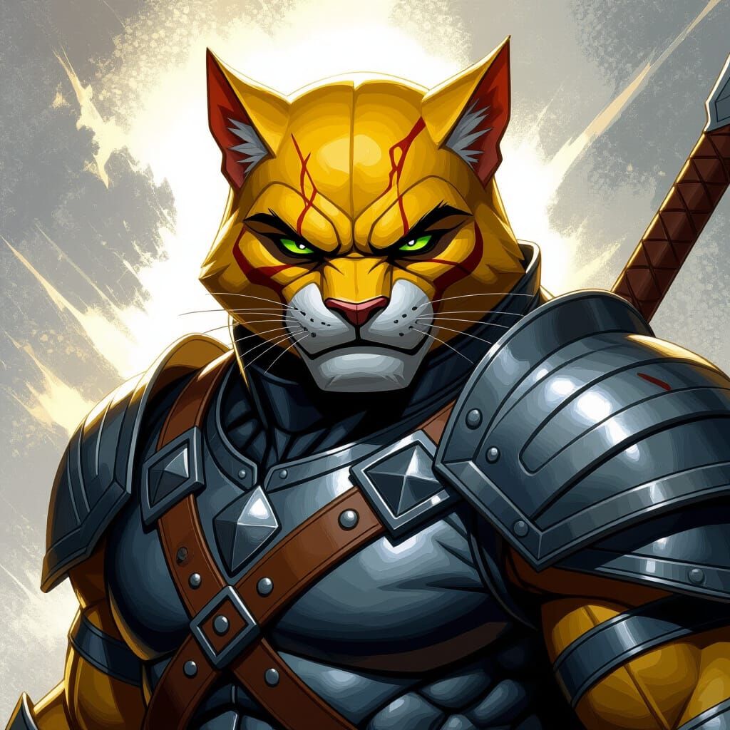 Panthro: Mighty ThunderCats Warrior in Alex Ross Style