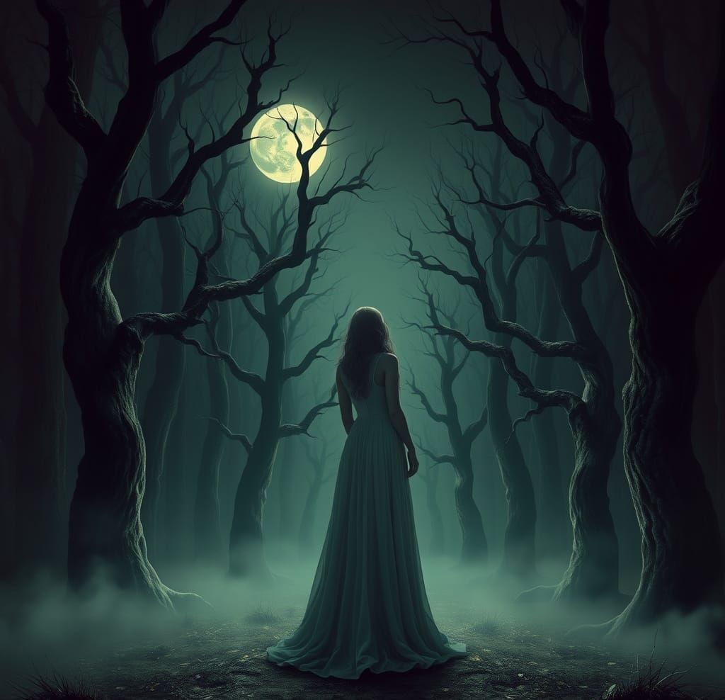 Dystopian Landscape in Digital Art Style