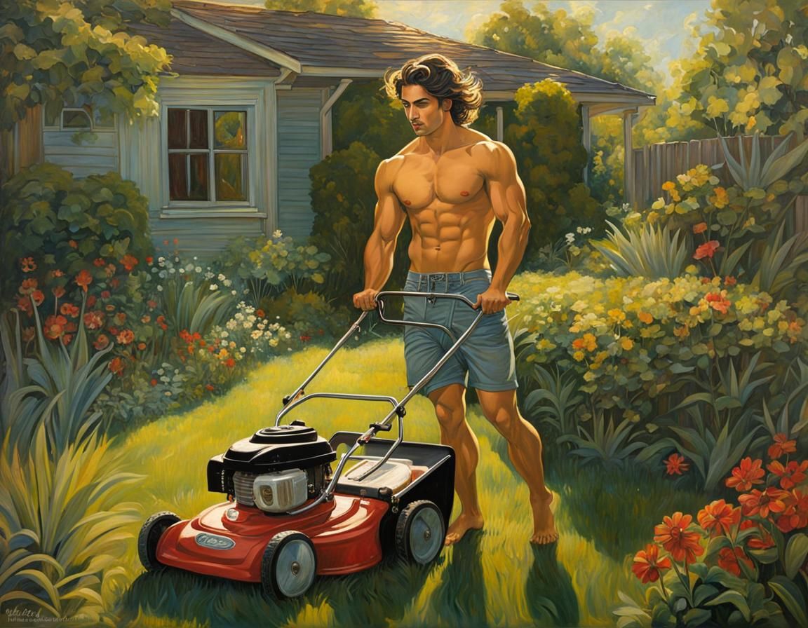 Mowing the Yard