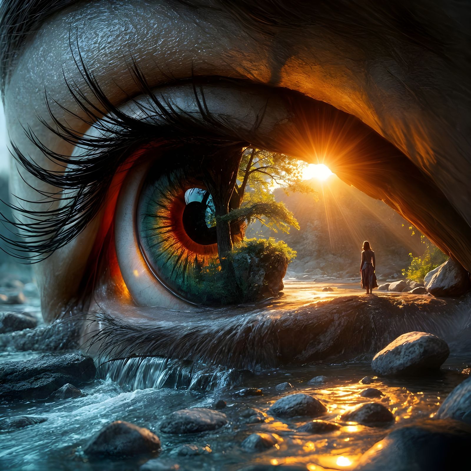 Ethereal Eye: Spring Creek to Eternal Love