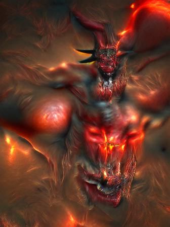 Diablo, Baal, Mephisto: Hyperrealistic Demons in Hell