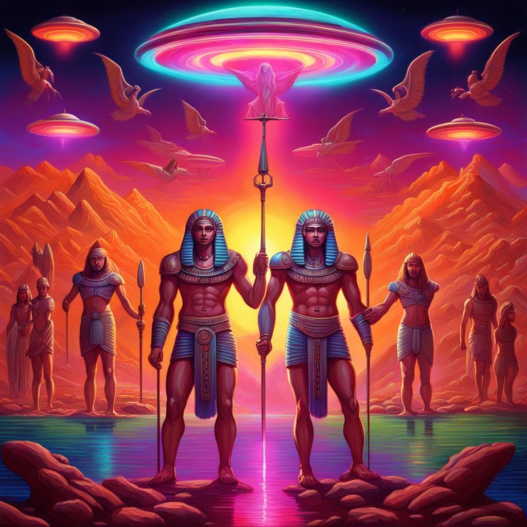 Epic Battle of Gilgamesh, Giants, and UFOs