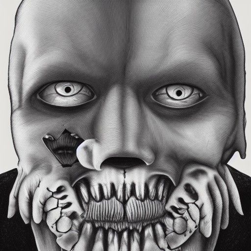 Abstract Psychopathy Concept Art