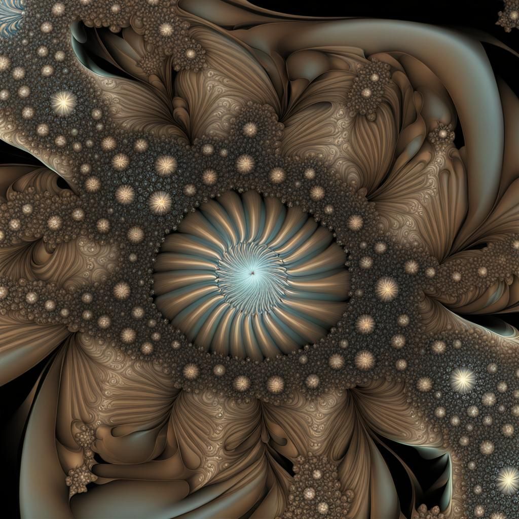 Mesmerizing Fractal Pattern for Screen Saver
