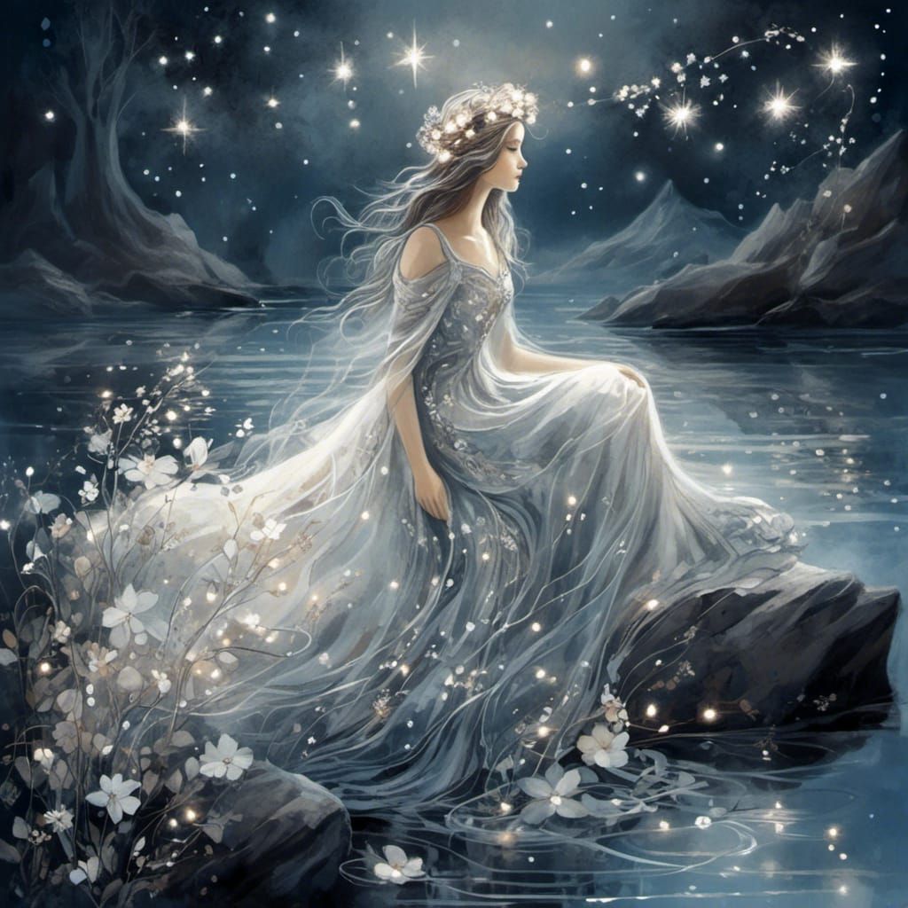 Moonlit Flower Fairy