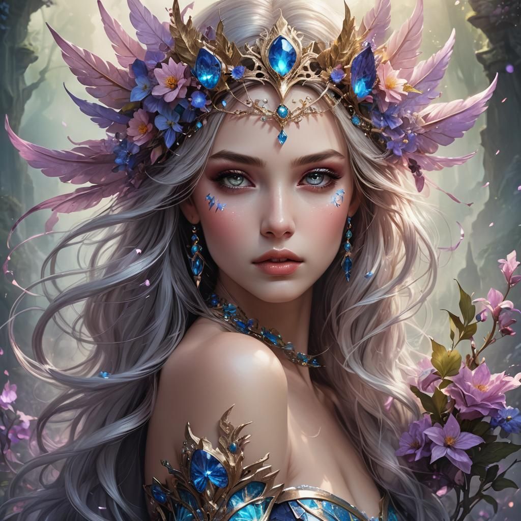 Enchanting Fantasy Portrait of a Gorgeous Woman