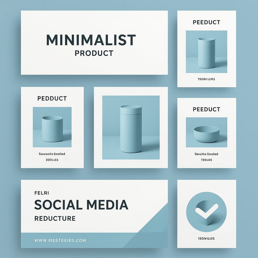 Minimalist Product Mockups and Banners