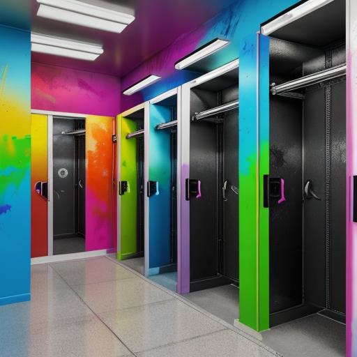 Mean Girls Hair-Pulling in Graffiti Art Style