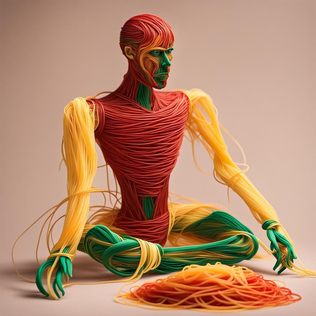 Spaghetti Cyborg Robot: Culinary Automaton