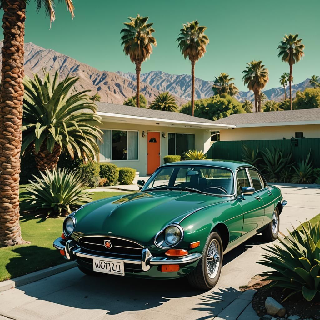 Jaguar in Pop Art Style Screen Print