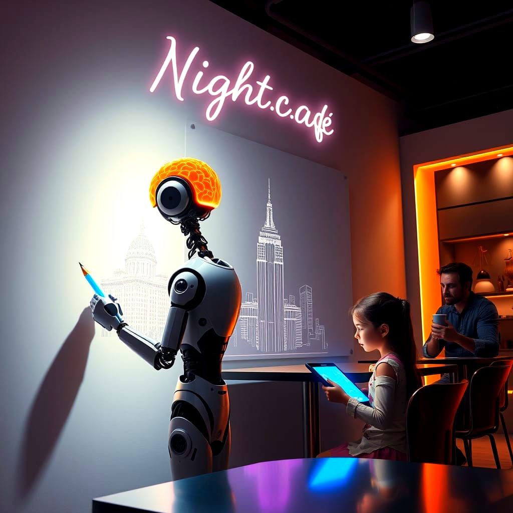 AI interpreting a girl's prompt