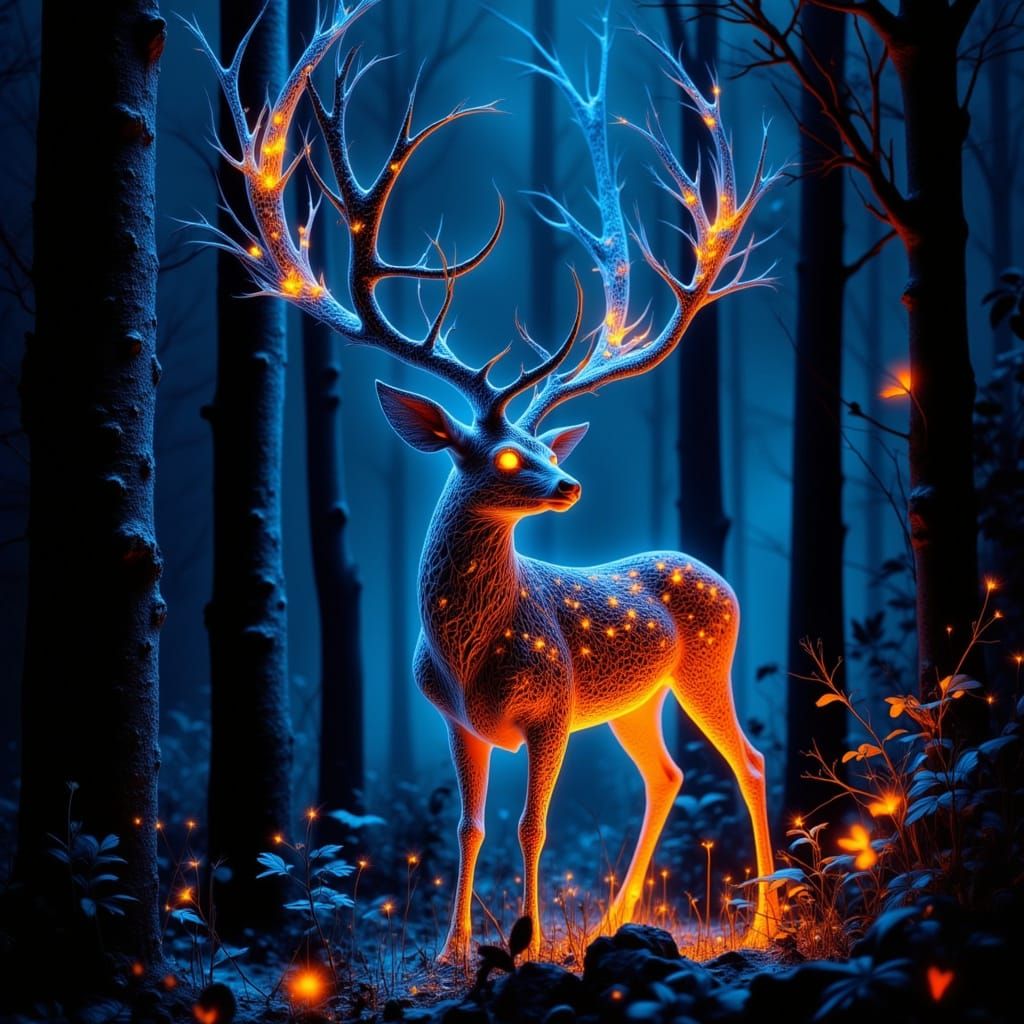 Deer in the forest