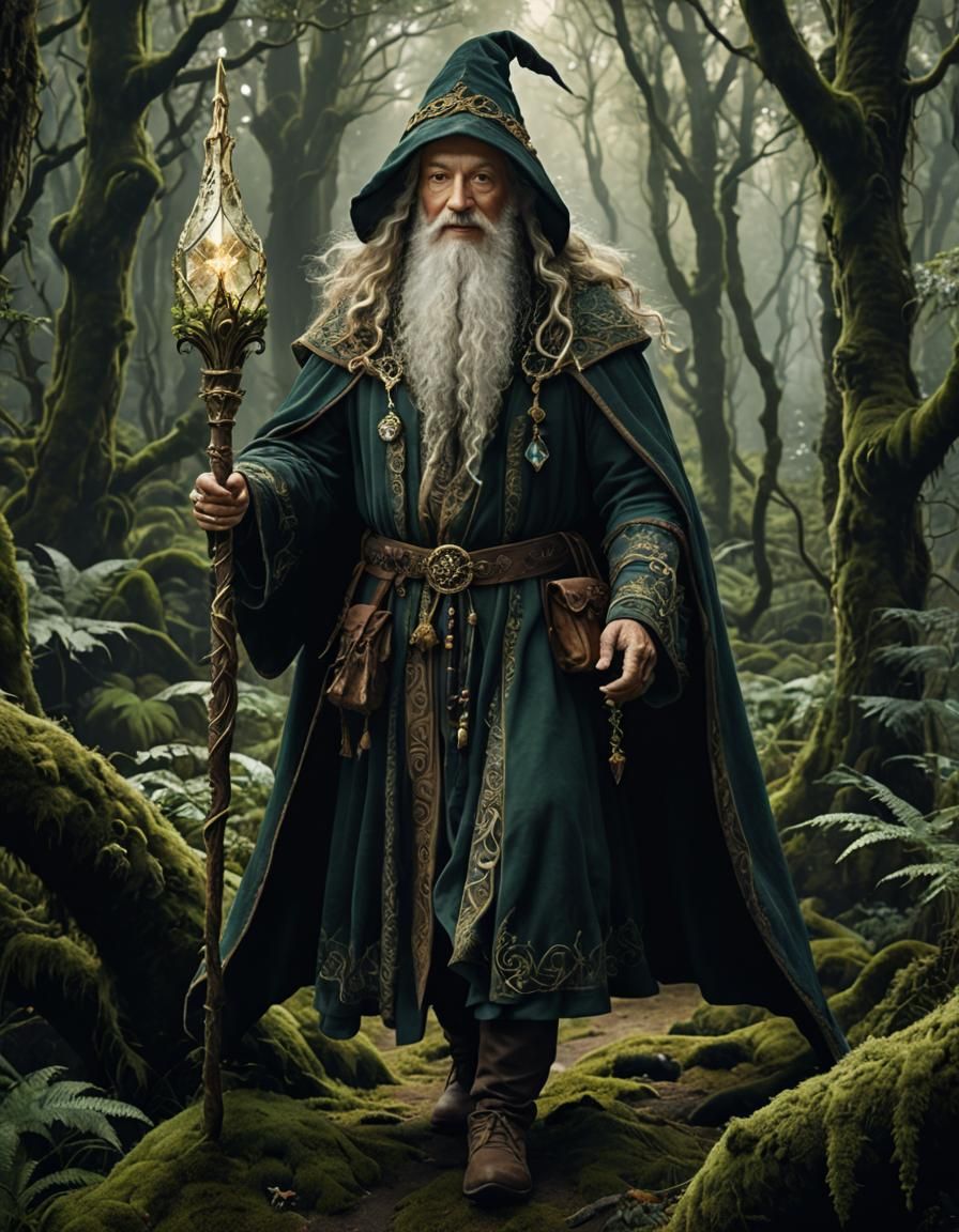 Archimagus Adawald the Wise, taking a stroll