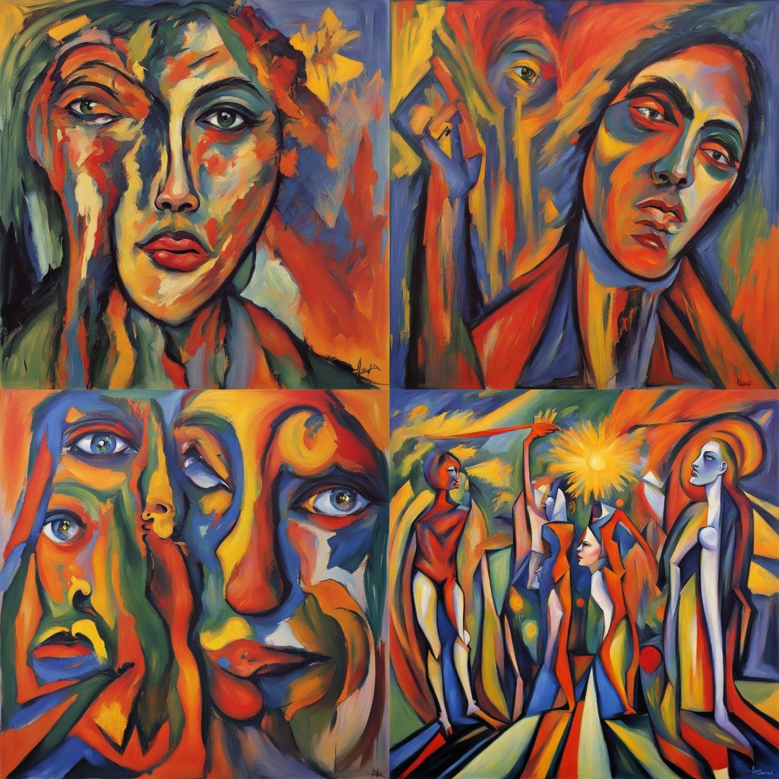 Abstract Expressionism: An AI Interpretation