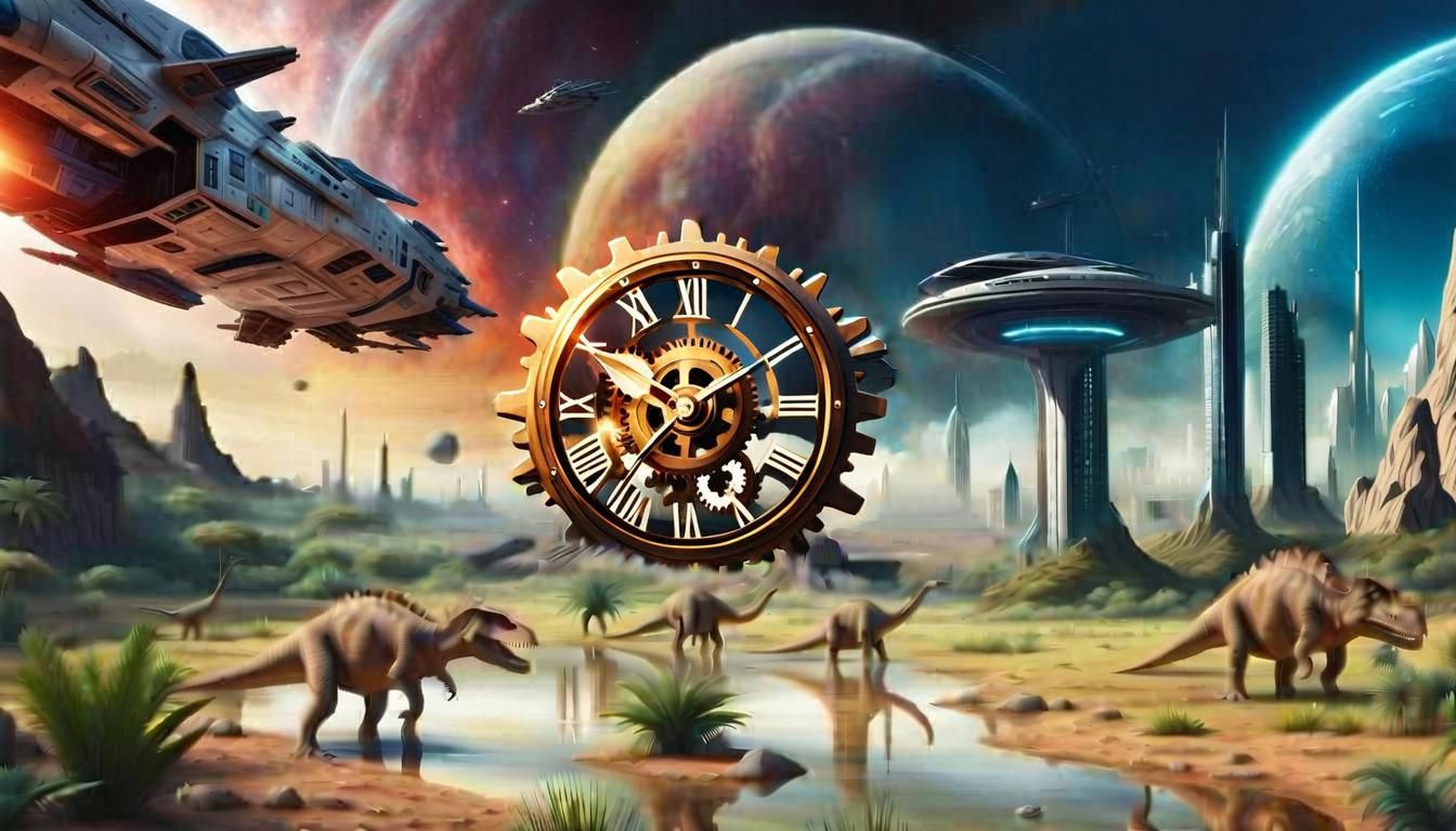 Rorschach Energy: Clock Gears and Lightning Bolts