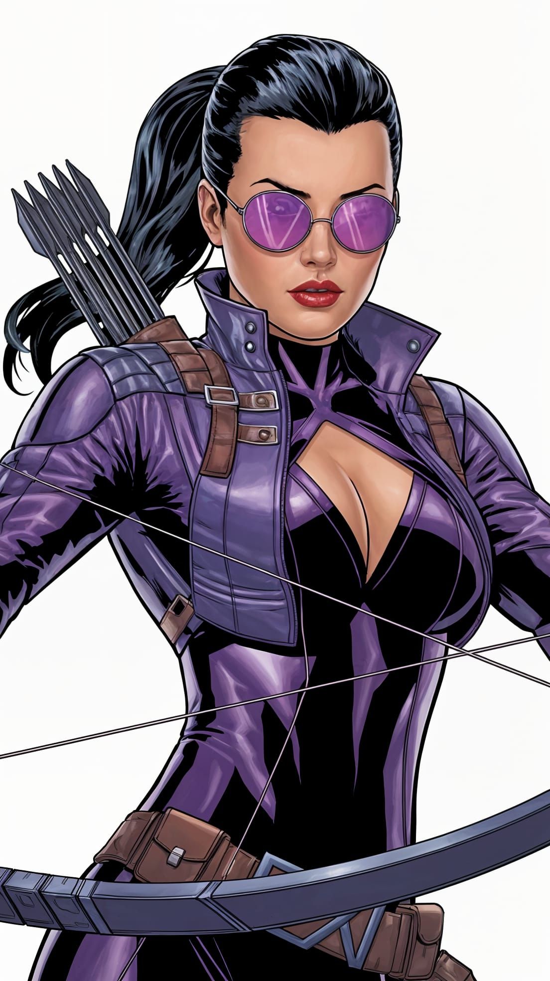 Kate Bishop Wields Tactical Bow in Dark, Edgy Comic Book Sty...