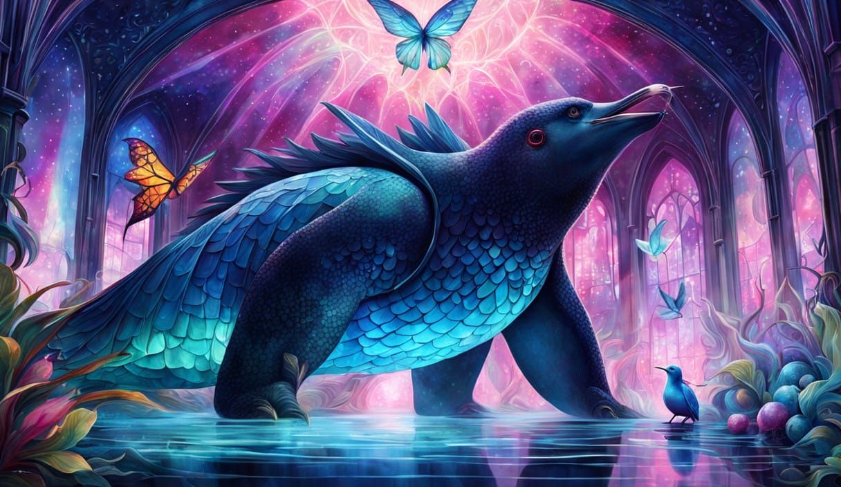 Dreamlike Vegetables in Steampunk Architecture