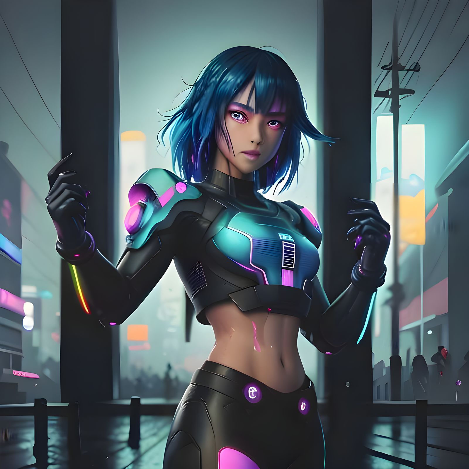 Gairon's Blitzkinder Academia: An AI Rendition