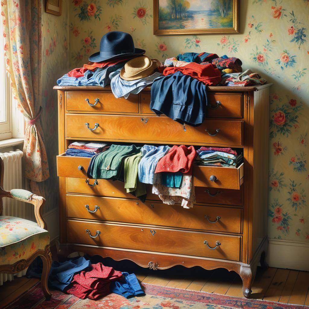 Vibrant Impressionist Still Life with Whimsical Atmosphere