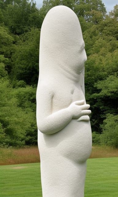 "A.I. Can't Even Render a Statue Without Putting in a Blatant Phallic Symbol!'