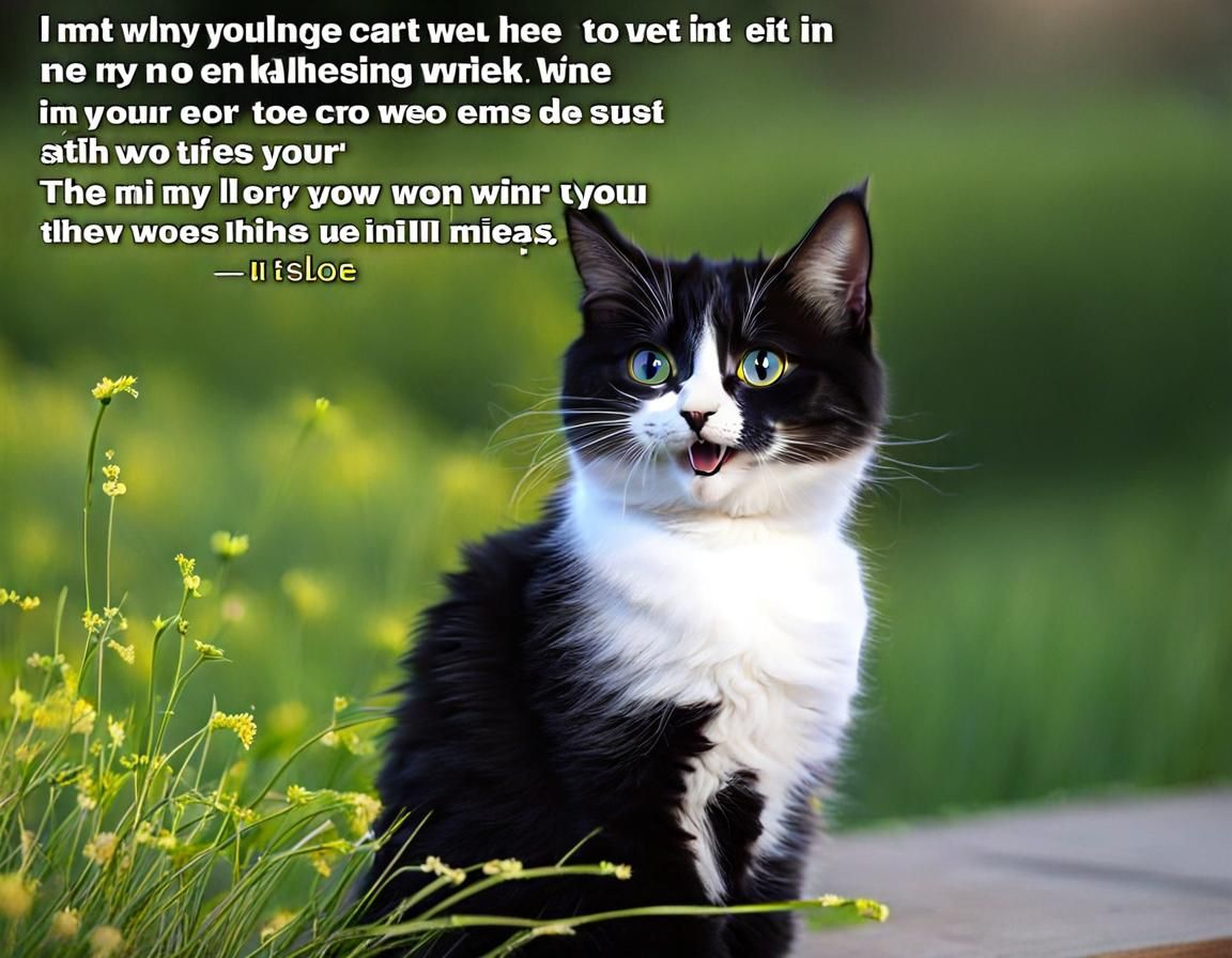 Funny Cat Meme with Subtitles