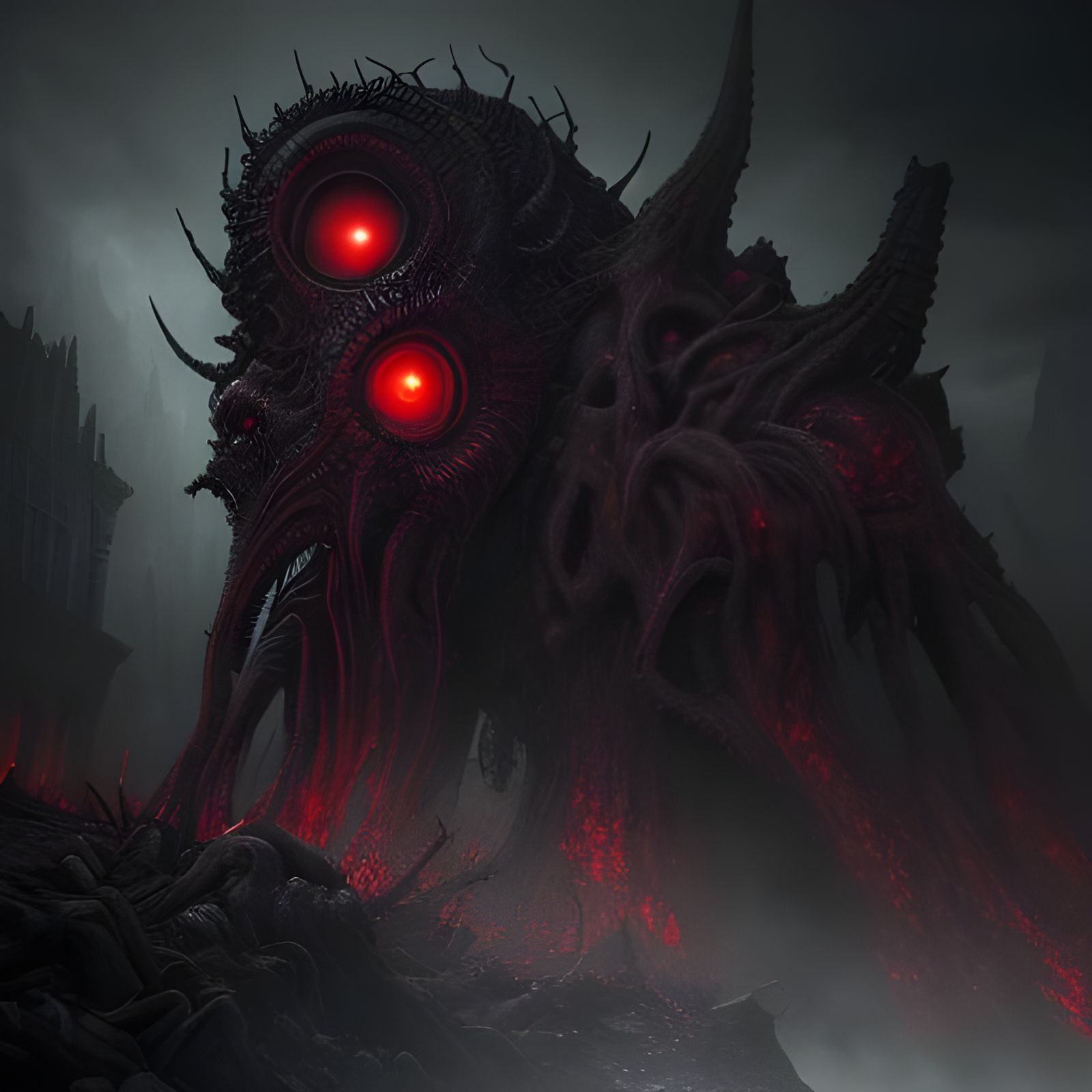 Post-Apocalyptic World Ruined by Lovecraftian God