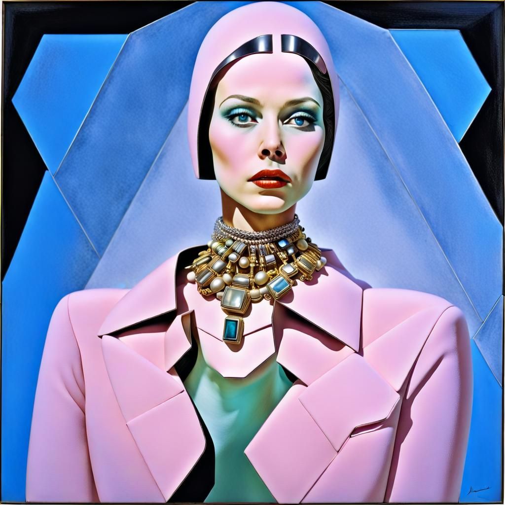 Fashion Model, circa 1968