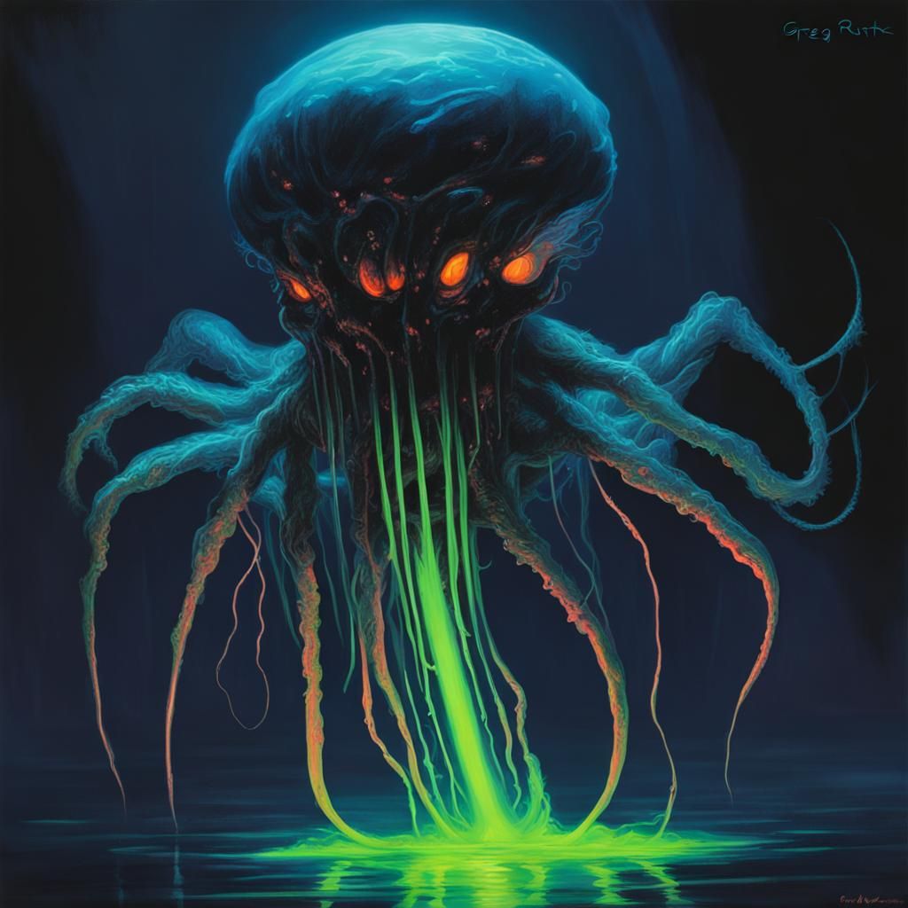 Jellyfish octopus hybrid