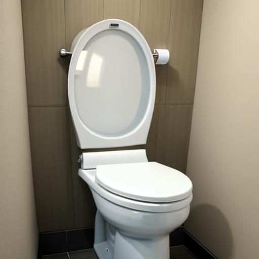 Skibidi Toilet with Human Head Illustration